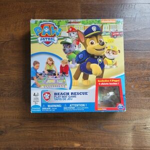 Paw Patrol Beach Rescue Play Mat Game - Blue